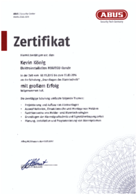 ABUS Schulung