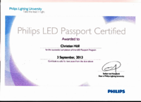 LED Passport Certified 2013