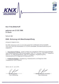 KNX-Schulung
