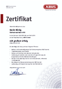 ABUS Schulung